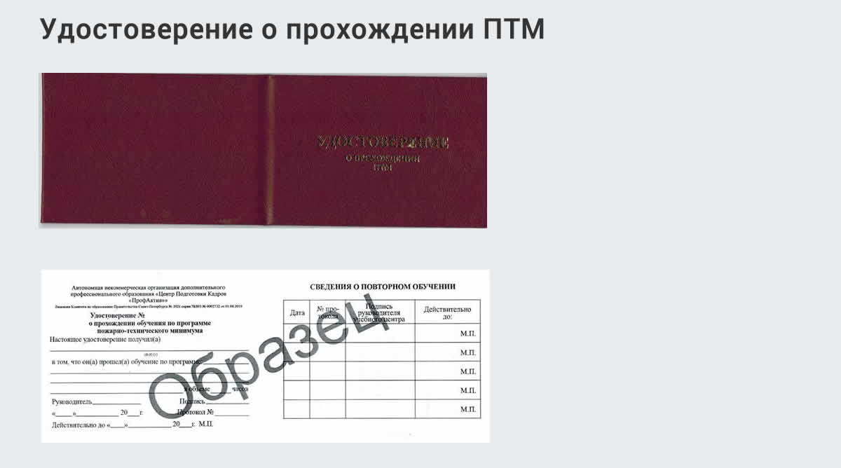  Курсы повышения квалификации по пожарно-техничекому минимуму в Сертолово: дистанционное обучение